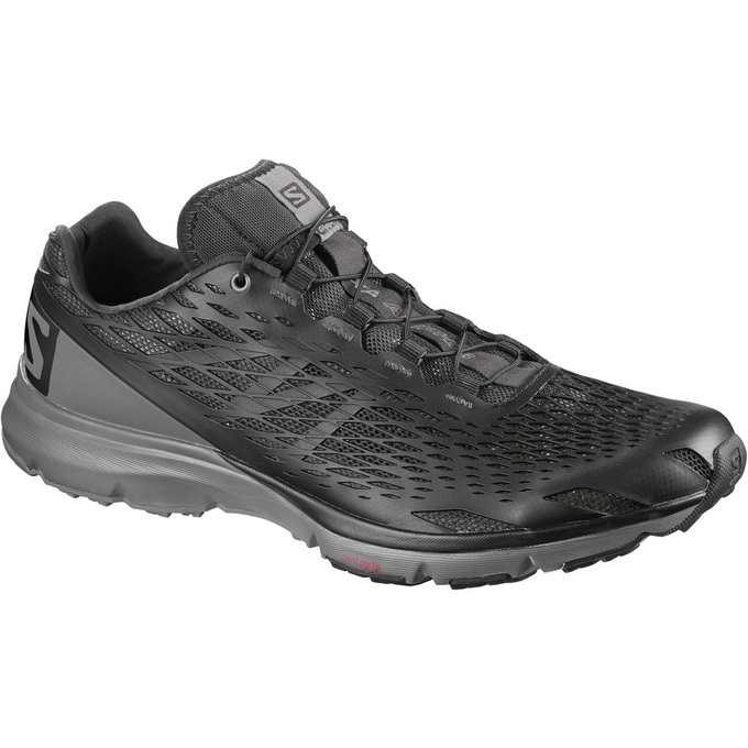 SALOMON XA AMPHIB Philippines - Men's Running Shoes - Black | 325960-ZOC